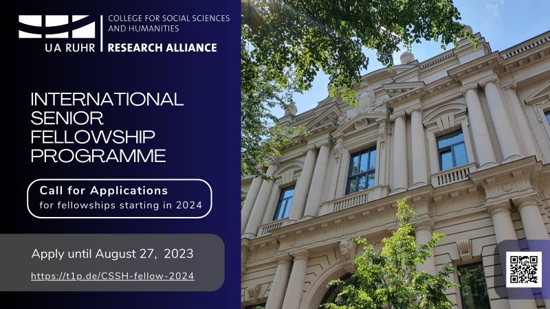Call for Applications: Senior Fellowships of the College for Social Sciences and Humanities