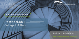 Flyer of the PostdocLab of the College of the UA Ruhr.