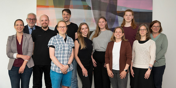 Gruppenfoto des neuen ECR-Boards der UA Ruhr