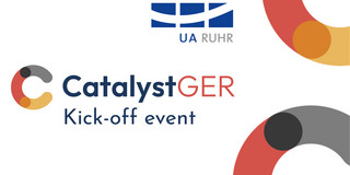 Logo CatalystGER und Logo UA Ruhr