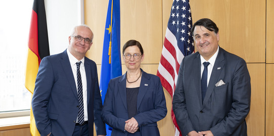 20 Jahr UA Ruhr Verbindungsbüro New York Rectors as members of the Coordination Council