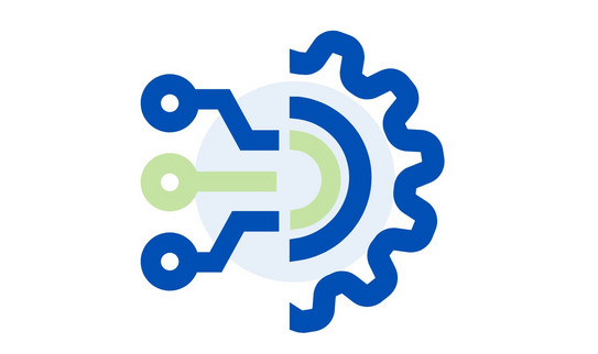 An icon with a circuit board and a gear symbolizes Data Science and Statistical Learning.